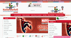 Desktop Screenshot of kostummarketi.com